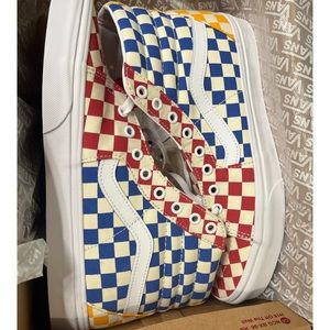 BRAND NEW NEVER WORN VANS CHECKERBOARD MENS SIZE 10